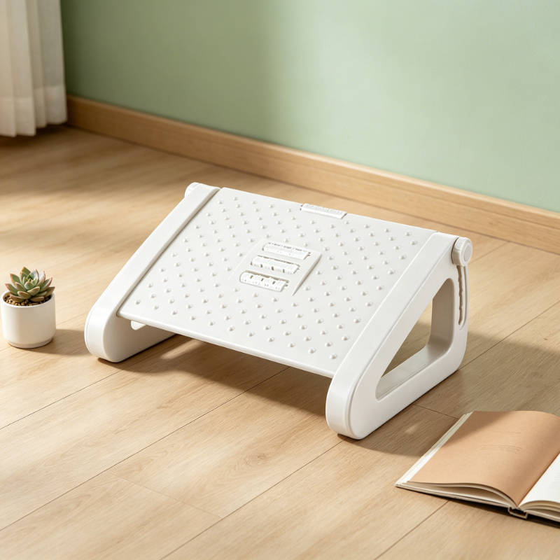 Office Furniture Table - Adjustable Height Foot Rest Stool, 3