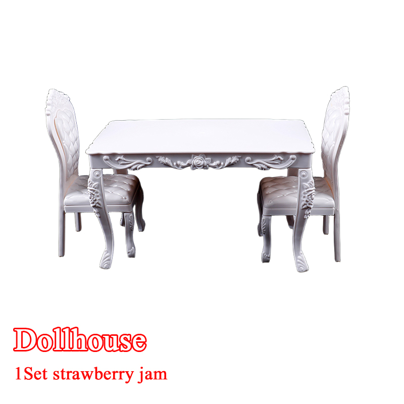 Office Furniture Table - Dollhouse 1:6 Kitchen Furniture Dining Table