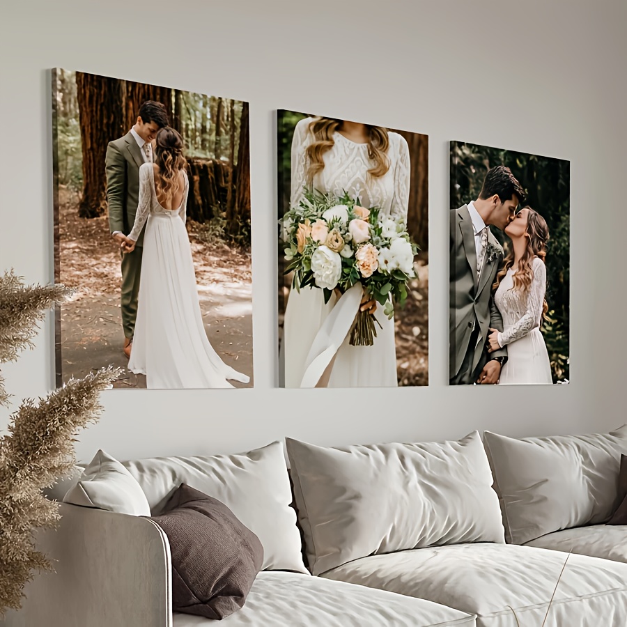 Office Furniture Modern - 2D Flat, 3pcs Personalized Framed Canvas