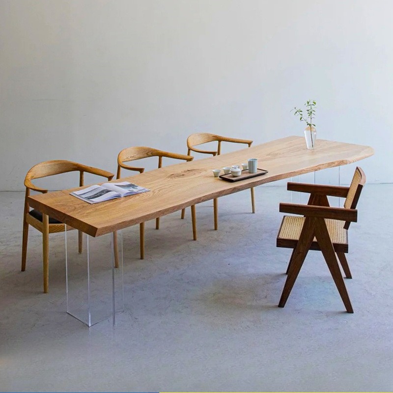 Nordic Solid Wood Acrylic Floa - Office Furniture Modern recensie en prijs