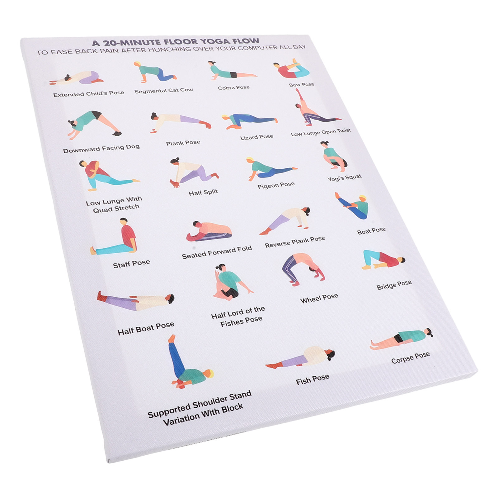 Yoga Poster Wall Art Bundle Mo - Office Furniture Modern recensie en prijs