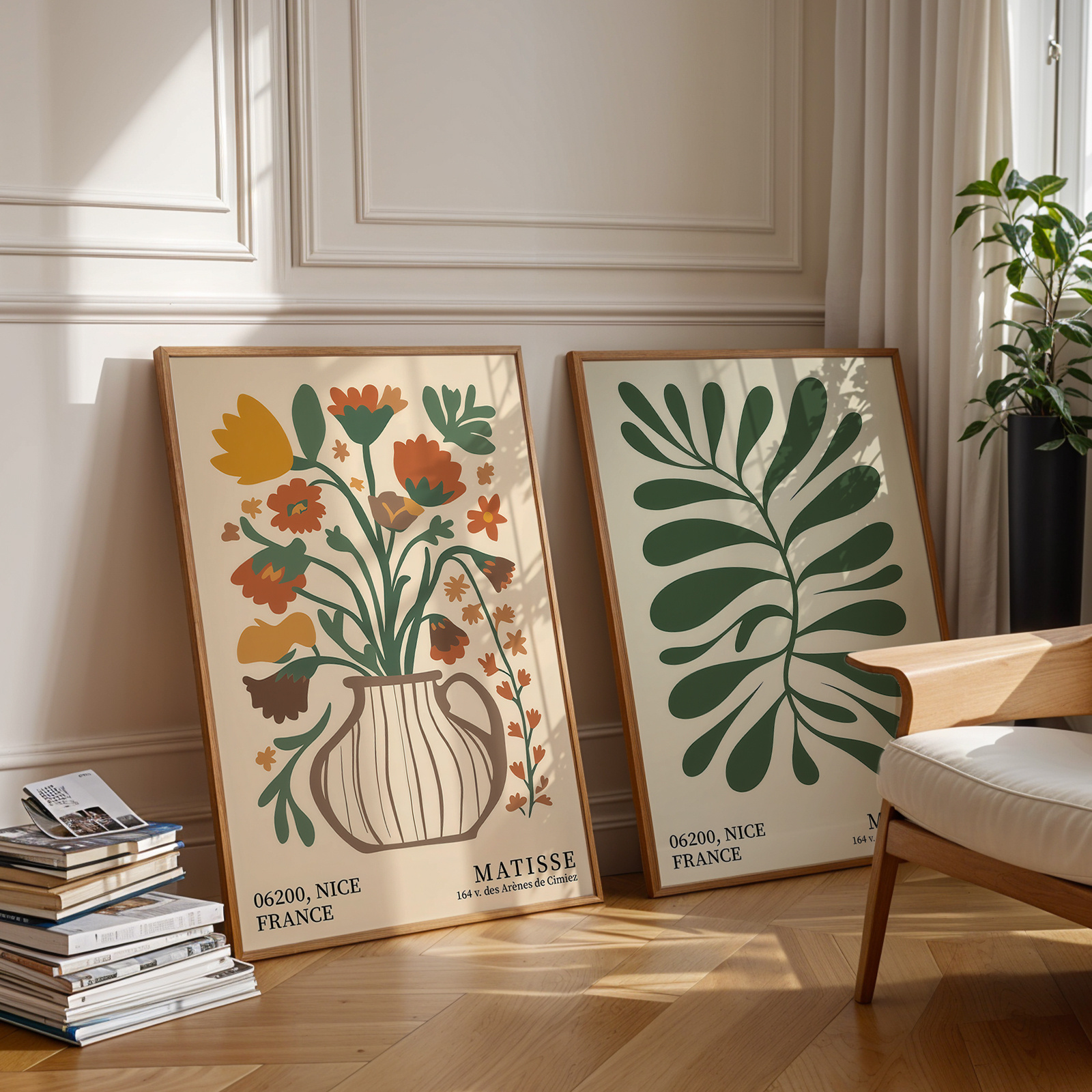 2pcs Green Bohemian Floral Can - Office Furniture Modern recensie en prijs