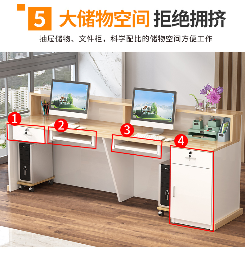 Reception Desks Classic custom - Office Furniture Bali recensie en prijs