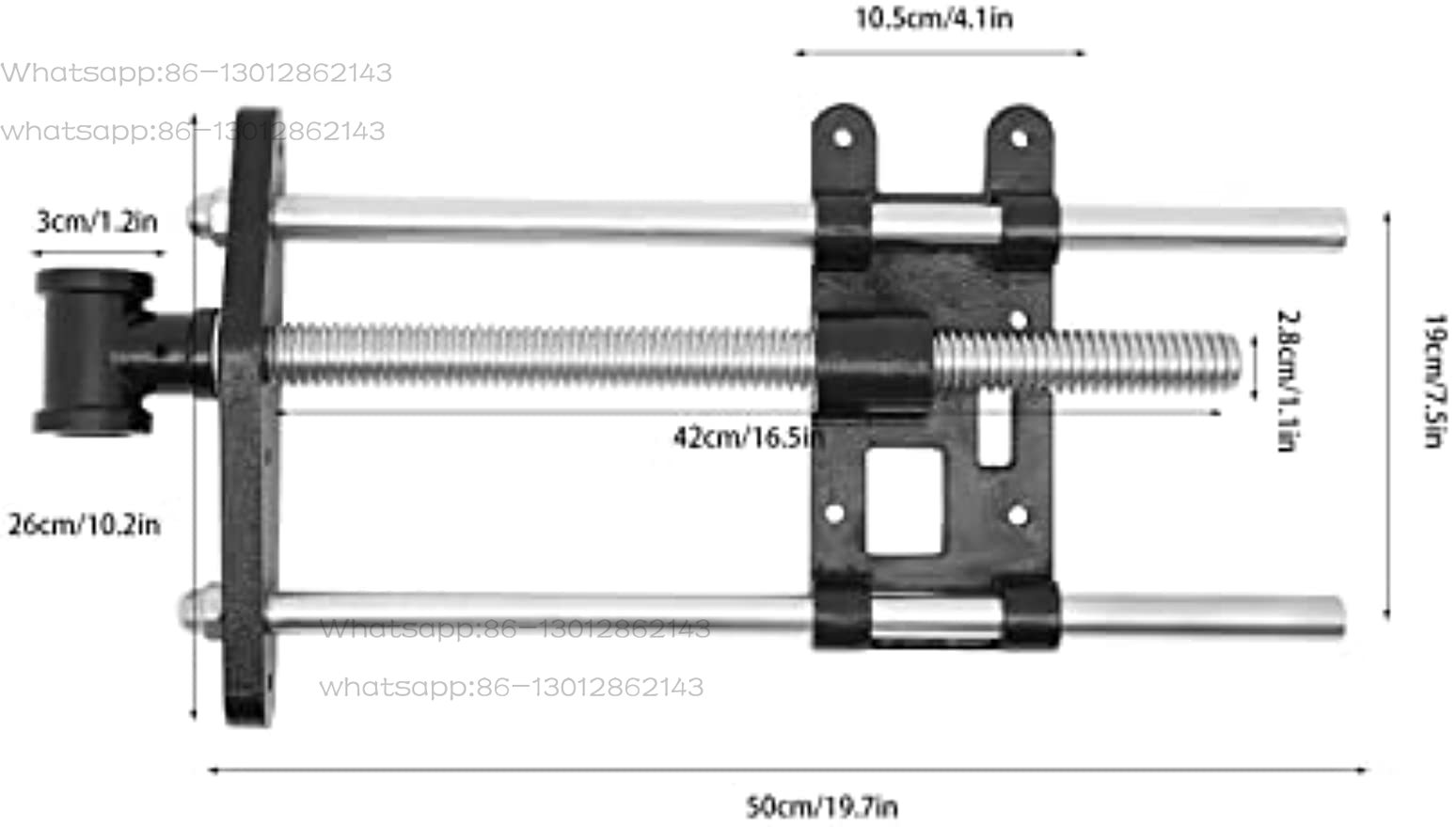 Rebound rod front fixture, woo - Office Furniture And Fixtures recensie en prijs