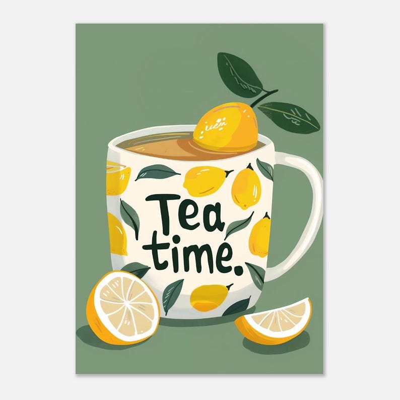 Modern Lemon Tea Time Aestheti - Office Furniture Modern recensie en prijs