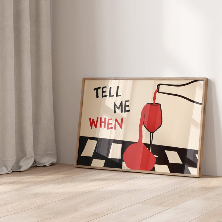 Vintage Tell Me When Drink Can - Office Furniture Modern recensie en prijs