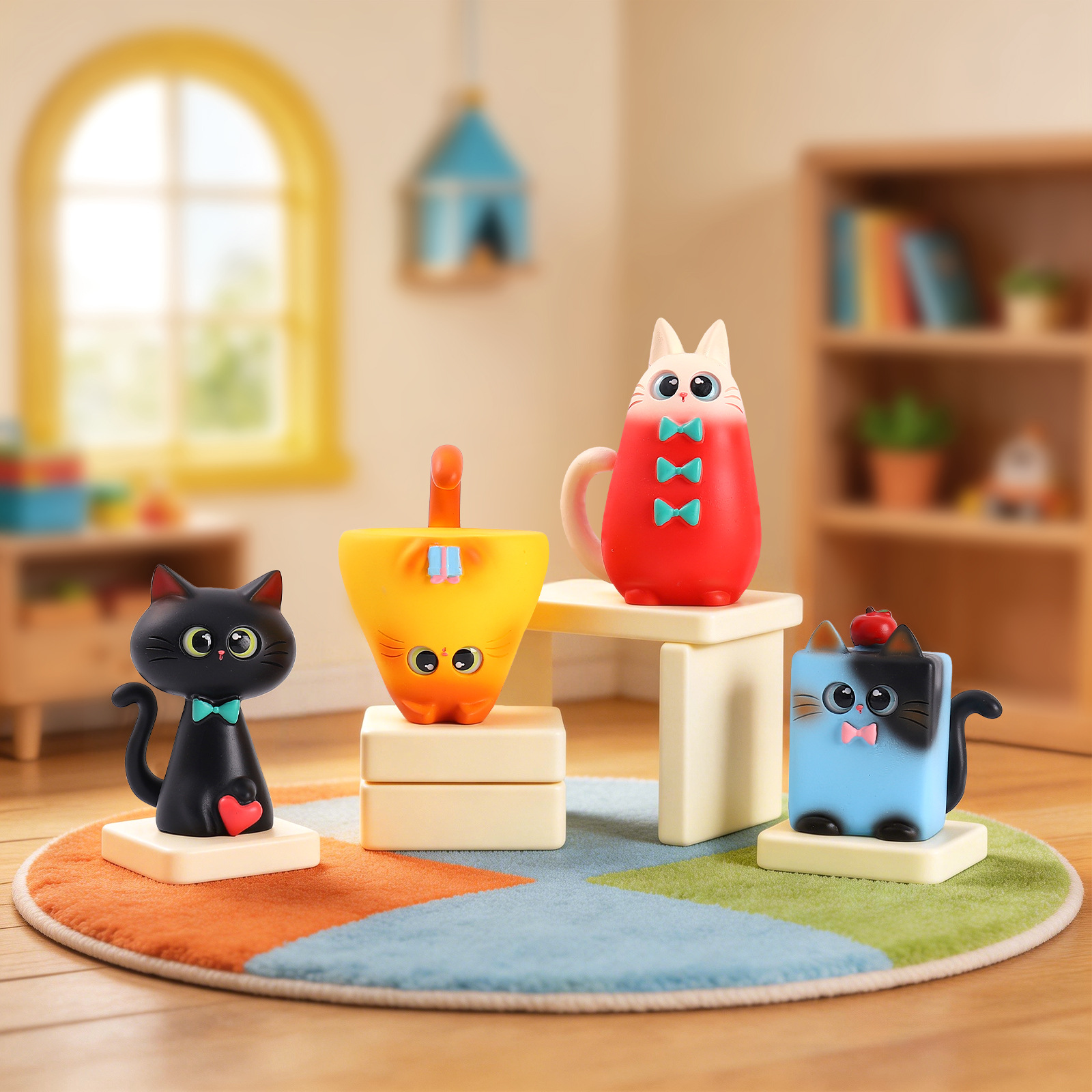 Blind Box Cat Figurine Resin C - Office Furniture Ideas recensie en prijs