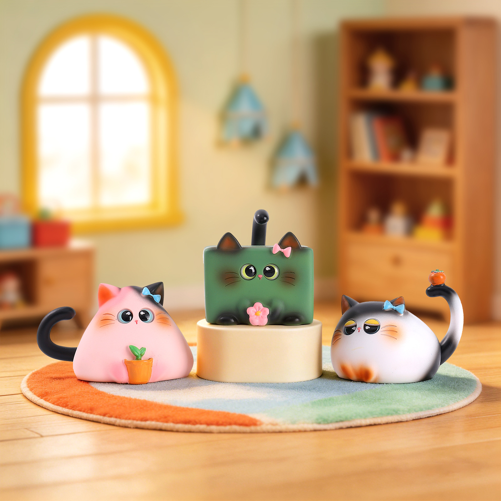 Blind Box Cat Figurine Resin C - Office Furniture Ideas recensie en prijs