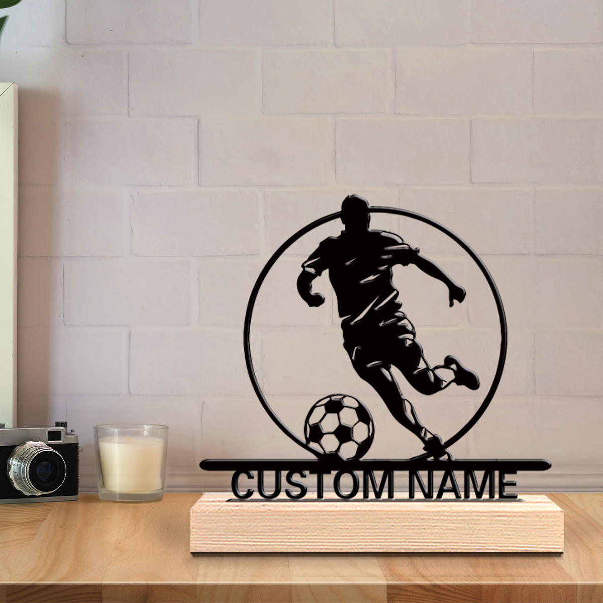 Custom Soccer Player Metal Sta - Office Furniture Table recensie en prijs