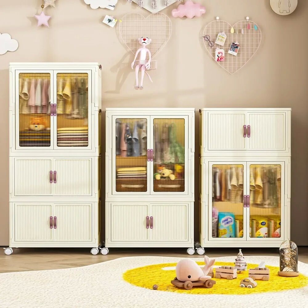 Foldable Wardrobe Cabinet with - Office Furniture Modern recensie en prijs