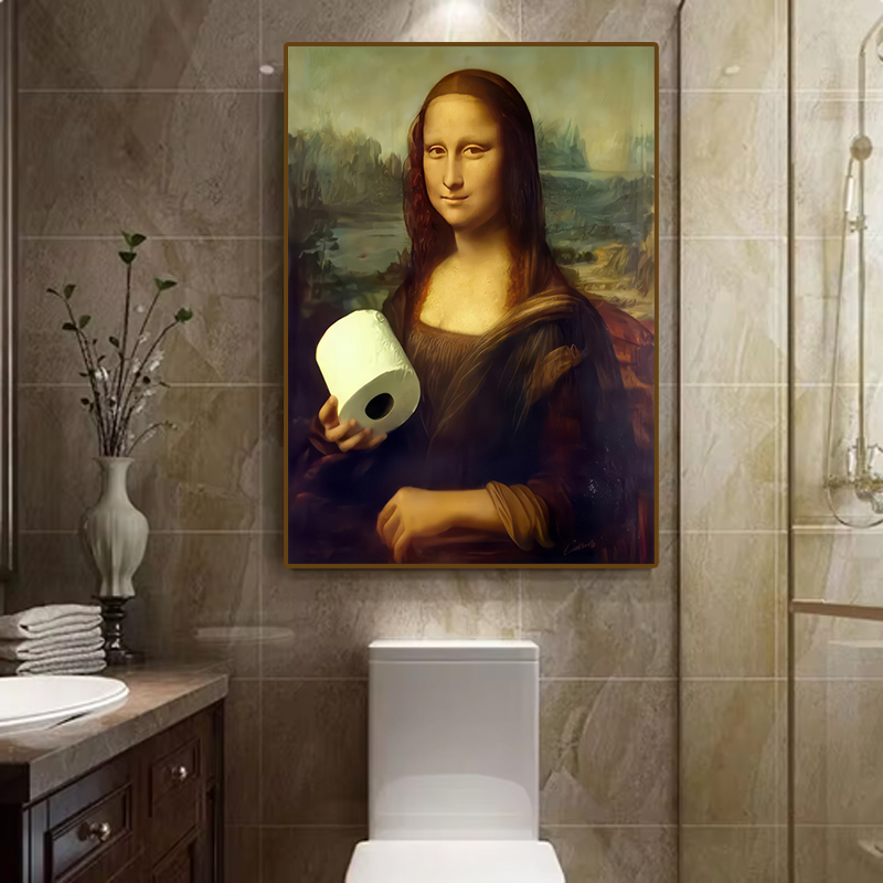 1pc Funny Abstract Bathroom To - Office Furniture Modern recensie en prijs