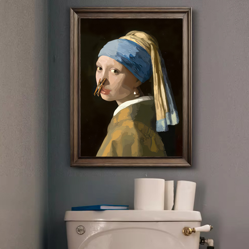1pc Funny Abstract Bathroom To - Office Furniture Modern recensie en prijs