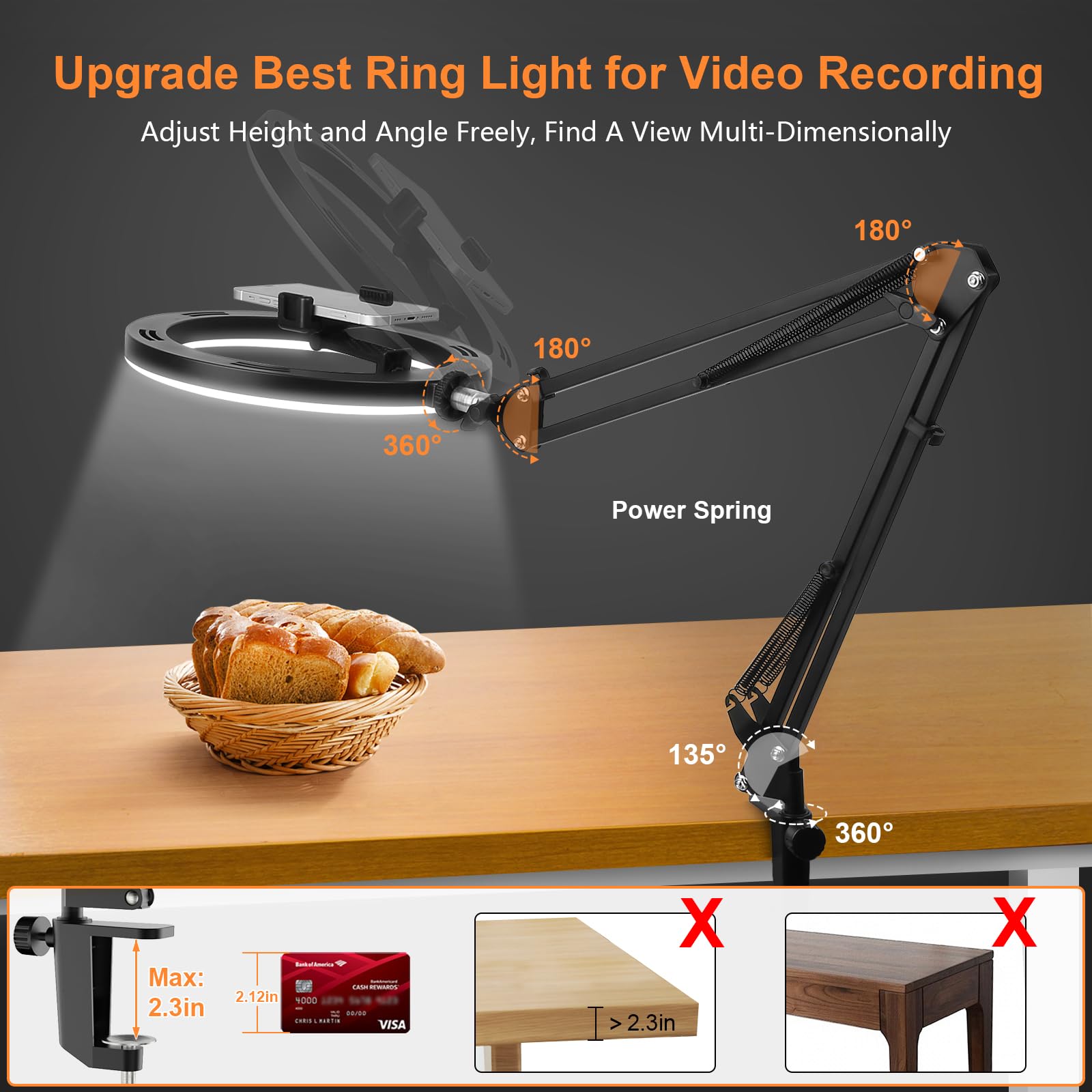 Nice Overhead Tripod With Ring - Office Furniture Modern recensie en prijs