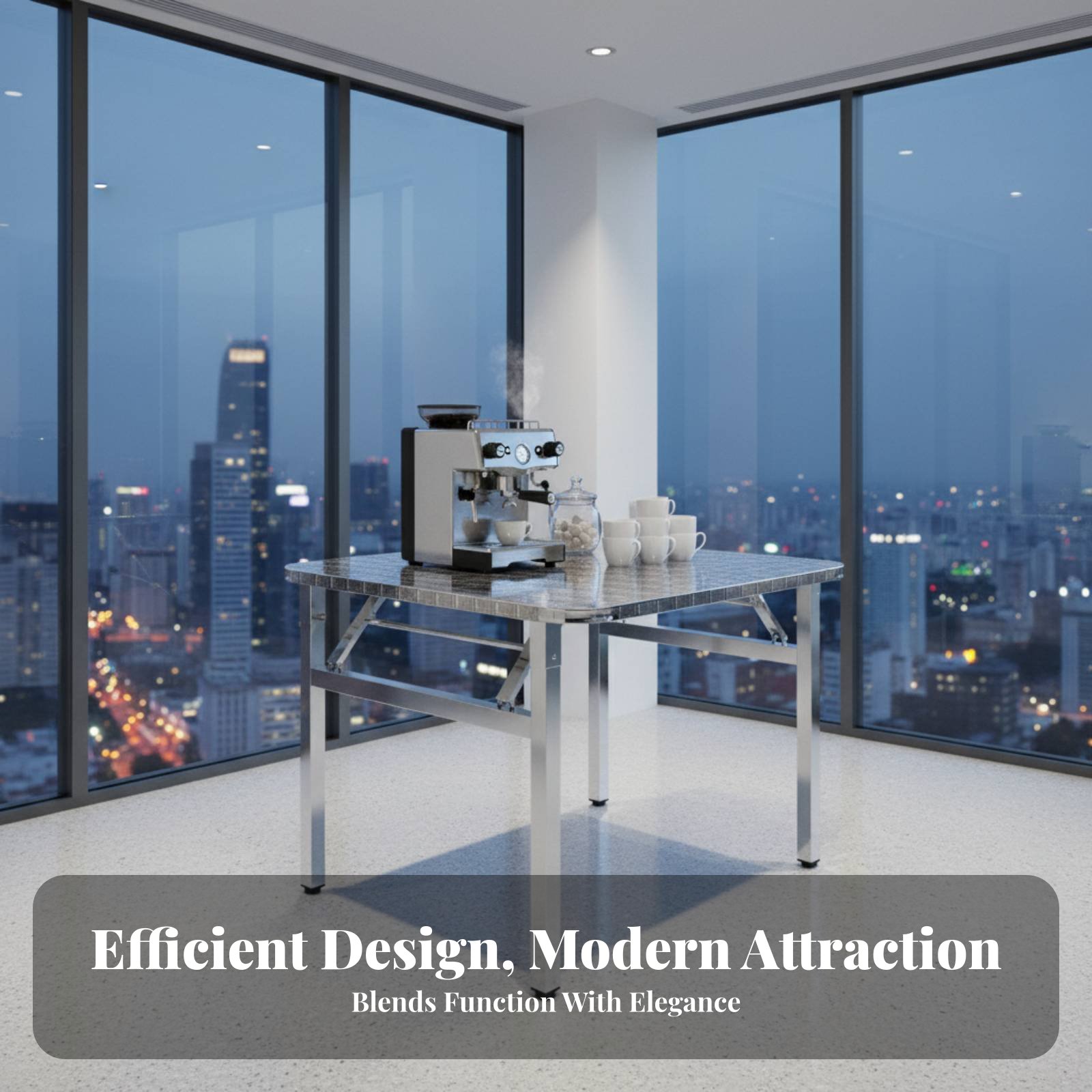 Rectangular Folding Table Fold - Office Furniture Table recensie en prijs