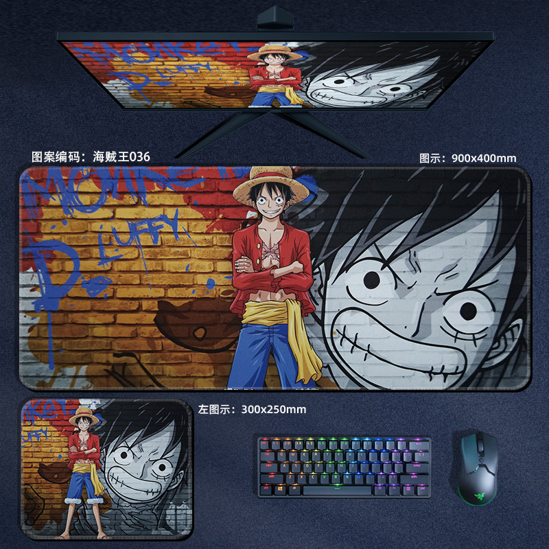 Anime ONE PIECE Leather Mouse  - Office Furniture Ideas recensie en prijs